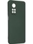 Newface Xiaomi Mi 10T Kılıf Nano Içi Kadife Silikon - Koyu Yeşil 2