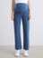 Karın Panelli Straight Fit Hamile Jean Pantolon (W5) 2