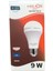 9 Watt Şarjlı (Bataryalı) Beyaz LED Ampul 1