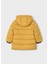 Erkek Çocuk Kapüşonlu Uzun Şişme Dolgulu Mont 4422 Sarı 3