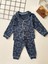 Dolaşkids Ayıcık Desenli %100 Pamuk Bebek Pijama Takımı 1