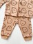 Dolaşkids Ayıcık Desenli %100 Pamuk Bebek Pijama Takımı 4