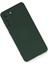 Newface Samsung Galaxy S21 Kılıf Nano Içi Kadife Silikon - Koyu Yeşil 3