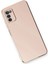 Newface Samsung Galaxy A03S Kılıf Volet Silikon - Pembe 3