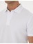 Erkek Beyaz Slim Fit %100 Pamuk Kıvrılmaz Amerikan Pike Polo Yaka Basic Tişört 50306154-VR013 7