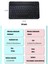 Vestel V Tab Z1 Uyumlu Kablosuz Bluetooth Klavye Mouse Set Siyah 3