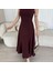 Irt Dekolteli Kolsuz Uzun Elbise Ürdüm 2