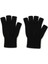 Siyah Örgü Parmaksız Eldiven – Unisex, Kışlık 1