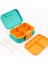 Yeni Nesil Çocuk Beslenme Kutusu Iki Katlı - Bölmeli Lunch Box - 1030 Ml. (Plastik Pp5 Malzeme) 4