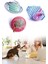 Buffer® Yaylı Metal Fareli Kafes Kedi Oyun Topu Sıçrayan Spiral Kedi Topu 6