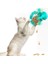 Buffer® Vantuzlu Zilli Interaktif Dönebilen Mama Kaplı Renkli Eğlenceli Eğitici Kedi Oyuncağı 4