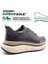M22390 Hakiki Deri Yüksek Taban Erkek Kahverengi Şık ve Konfor Sneaker Ayakkabı 2