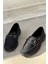 Torja Nubuk Siyah Kadın Loafer 1