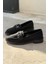 Torja Nubuk Siyah Kadın Loafer 3