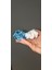 “blue Pearl” – Iki Renkli Kadife Scrunchie Saç Tokası 3
