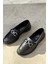 Ardel Mat Deri Siyah Kadın Loafer 1