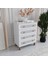 Milen 4 Çekmeceli Şifonyer Tamamı Mdf (Beyaz) 2