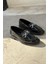 Kasto Rugan Siyah Kadın Loafer 3