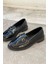 Torja Rugan Siyah Kadın Loafer 3