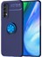 Newface Realme 7 Kılıf Range Yüzüklü Silikon - Mavi 1