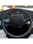Dikişli Direksiyon Kılıfı Siyah Deri Siyah Dikişli Setra Otobüs Için 1