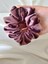 Menekşe – Mor Kadife Scrunchie Saç Tokası | Saç Kırmayan Yumuşak Lastik 2