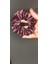 Menekşe – Mor Kadife Scrunchie Saç Tokası | Saç Kırmayan Yumuşak Lastik 4