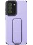Newface Samsung Galaxy S21 Fe Kılıf Mega Standlı Silikon - Lila 1