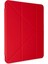 Newface iPad 9.7 (2018) Kılıf Kalemlikli Mars Tablet Kılıfı - Kırmızı 4