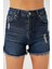 Kadın BDART Yüksek Bel Yırtık Kot Şort Lacivert 5