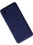 Newface Samsung Galaxy A01 Core Kılıf Nano Içi Kadife Silikon - Lacivert 3