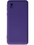 Newface Samsung Galaxy A01 Core Kılıf Nano Içi Kadife Silikon - Mor 1