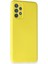 Newface Samsung Galaxy A32 Kılıf Nano Içi Kadife Silikon - Sarı 2