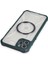 Newface iPhone 11 Pro Max Kılıf Prag Magneticsafe Kapak - Koyu Yeşil 3