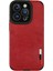Newface iPhone 14 Pro Max Kılıf Loop Deri Silikon - Kırmızı 1