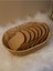 Hasır Rattan Oval Formda Geniş Ekmek Sepeti 7