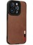 Newface iPhone 14 Pro Max Kılıf Loop Deri Silikon - Kahverengi 2