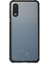 Newface Samsung Galaxy A02 Kılıf Miami Şeffaf Silikon - Siyah 1