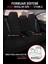 Opel Corsa 2005 2020 Uyumlu Tay Tüyü Oto Kılıfı Tam Set Siyah 2