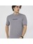 Unisex Bisiklet Yaka Lim Fit Thirt Gri 3