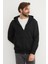 3 Iplik Fermuarlı Kanguru Cepli Sweatshirt 2