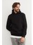 3 Iplik Basic Kanguru Cepli Slim Fit Kapüşonlu Sweatshirt 1