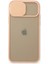 Newface iPhone 11 Pro Kılıf Palm Buzlu Kamera Sürgülü Silikon - Pembe 2