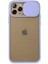 Newface iPhone 11 Pro Kılıf Palm Buzlu Kamera Sürgülü Silikon - Lila 1