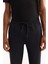 Erkek Siyah Beli Lastikli Bağcıklı Bi-Stretch Regular Fit Eşofman Altı A52Y3414 4