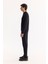 Erkek Siyah Pamuklu Baskılı 3 İplik Şardonlu Regular Fit Sweatshirt A52Y1327 3