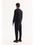 Erkek Siyah Pamuklu Baskılı 3 İplik Şardonlu Regular Fit Sweatshirt A52Y1327 4