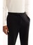 Erkek Siyah Beli Lastikli Bağcılklı Bi-Stretch Regular Fit Eşofman Altı A52Y3403 4