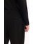 Erkek Siyah Yani Lastikli Bi-Stretch Hafif Slim Fit Pantolon A52Y3213 12