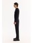 Erkek Siyah Yani Lastikli Bi-Stretch Hafif Slim Fit Pantolon A52Y3213 13